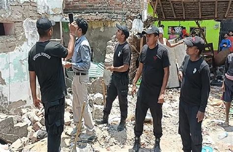 Bhagalpur Blast में ATS की टीम ने मौके से जब्त की कई चीजें, जमीन के ...