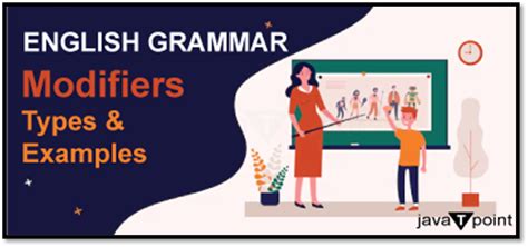 Image result for Modifiers Grammar Basic