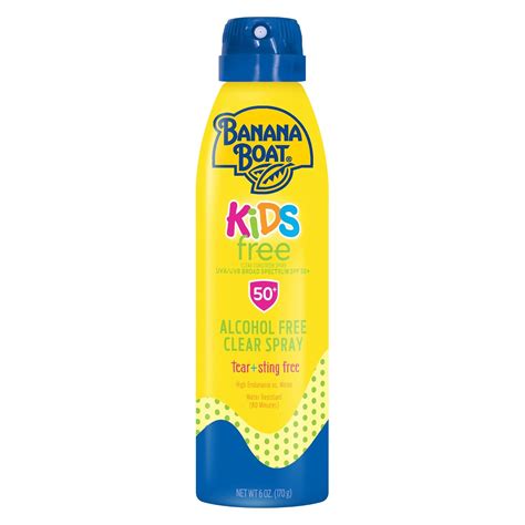 BANANA BOAT Sunscreen Spf 50-0.5 Pounds Spray, All Skin Type : Amazon ...