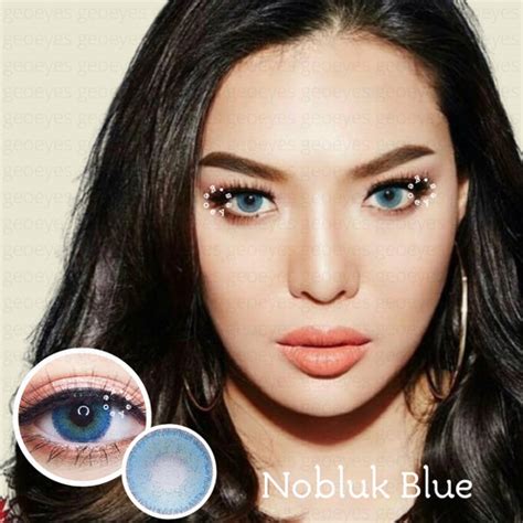Promo Softlens Pengantin Nobluk Blue (Biru) - Special for MUA - ½pasang ...