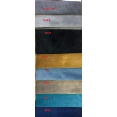 Buy Beautiful Cubed Upholstered Bed Frame in Soft Plush Fabric Single ...