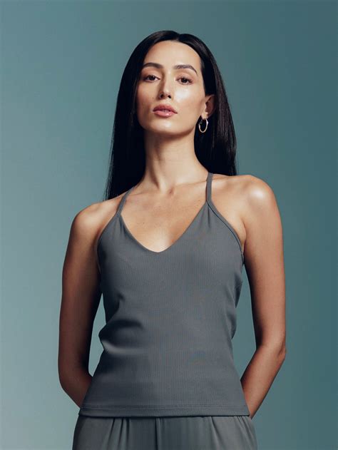 Sage Strappy Bra-Tank in TechnicalRib – Pace Active Designs Private Limited