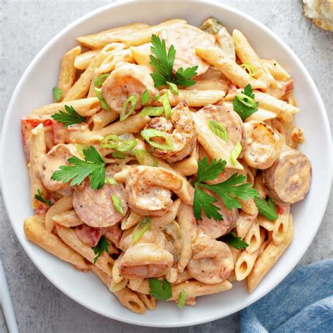 Cajun Shrimp and Sausage Pasta Recipe