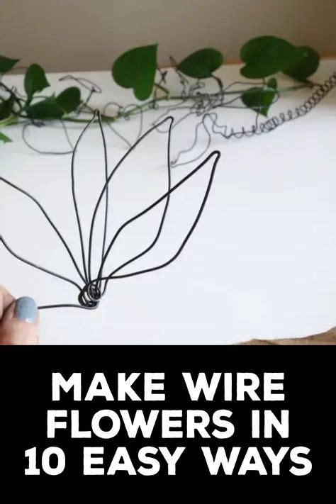Image result for Wire Flower Tutorial