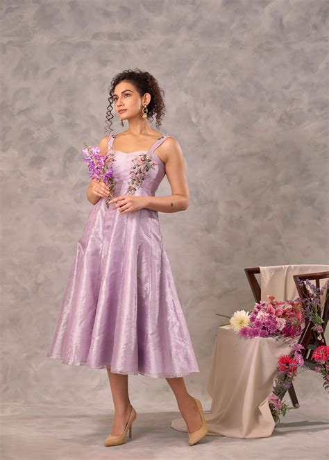 LAVENDER SUMMER | CORSET DRESS BY ARCHANA KARTHICK