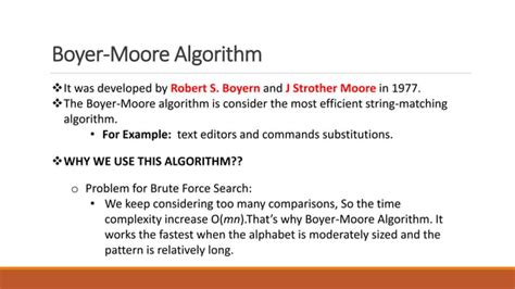 Image result for Boyer-Moore Algorithm for Pattern Searching