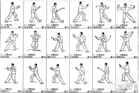 24式太极拳分解教学图示-安徽农业大学体育部