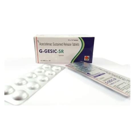 G- GESIC-SR Tablets Getron Pharmaceuticals