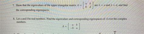 Image result for Upper Triangular Eigenvalue Formula