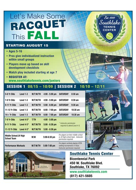 Southlake Tennis Center | Est. 1999