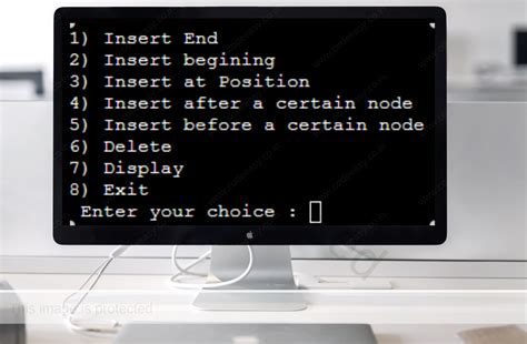 Linked List C Example Code 的图像结果