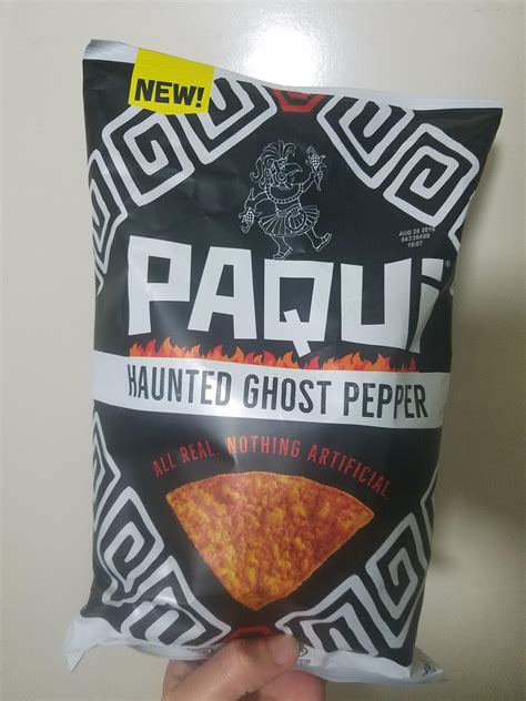 New version of PAQUI ghost pepper chips : r/spicy