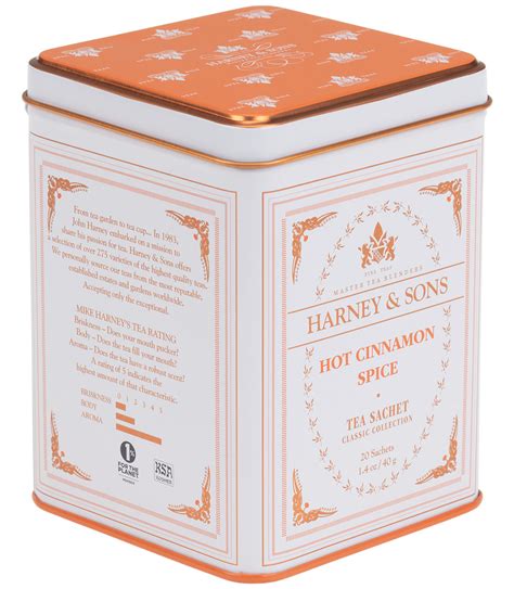 Hot Cinnamon Spice Tea | 20 Sachets - Harney & Sons Fine Teas