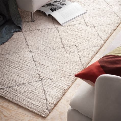 TVERSTED rug, low pile, beige, 133x195 cm (4'4"x6'5") - IKEA