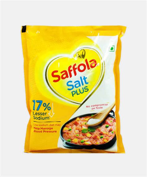 Saffola Salt Plus 1 Kg - Neelam Foodland Mumbai