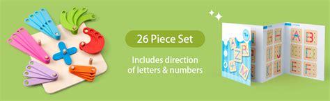 Buy Kidology Wooden Letter Number Construction Puzzle Toy, Learning ...