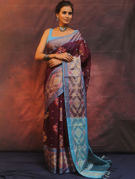 Buy Trendy Violet Sarees Online
