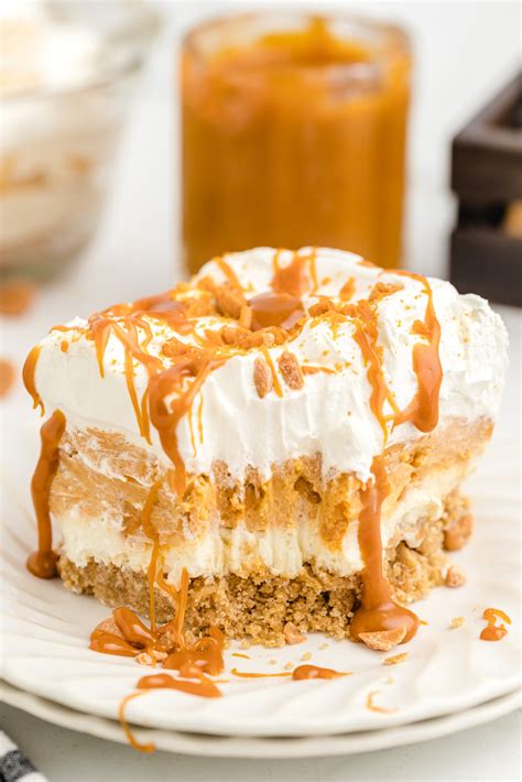 No Bake Butterscotch Delight Dessert | The Best Blog Recipes