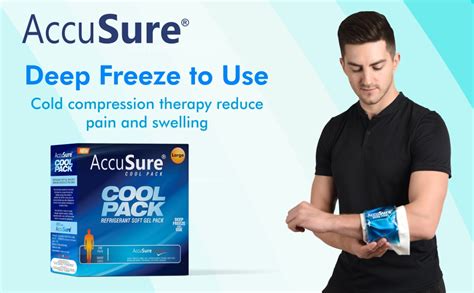 AccuSure Reusable Gel Based Cool Pack : Amazon.in: Health & Personal Care