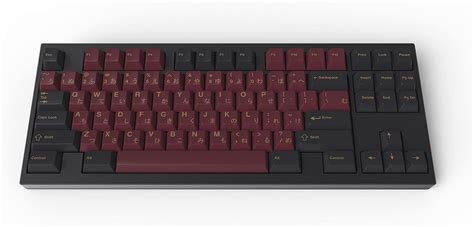 Buy DROP Redsuns GMK Red Samurai कस्टम मैकेनिकल कीबोर्ड Gaijin Alphas ...