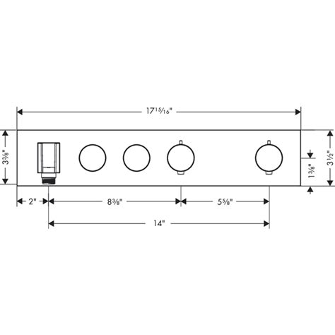 BIM objects - Free download! AXOR ShowerSolutions Thermostatic module ...