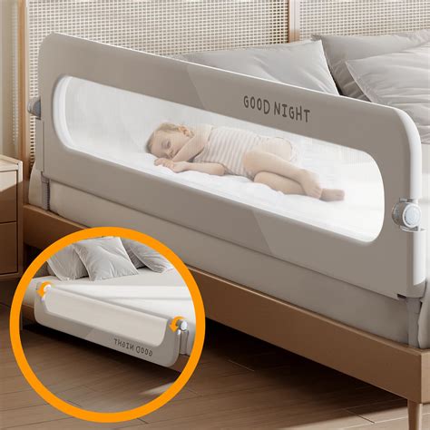 Snapklik.com : Strenkitech Foldable Toddler Bed Rails - Kids Guard ...