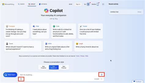 Bing Chat 的图像结果