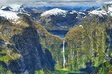 Sutherland Waterfall Photo by Sutherland Fall Waterfall In New Zealand Sutherland Waterfall Photo