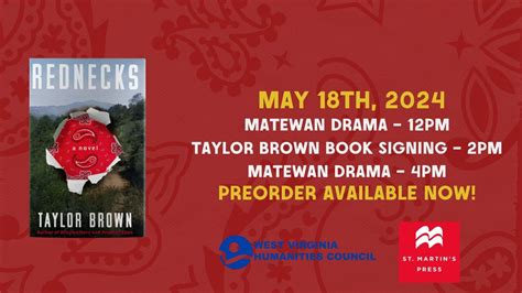 Book Launch with author Taylor Brown!, West Virginia Mine Wars Museum ...