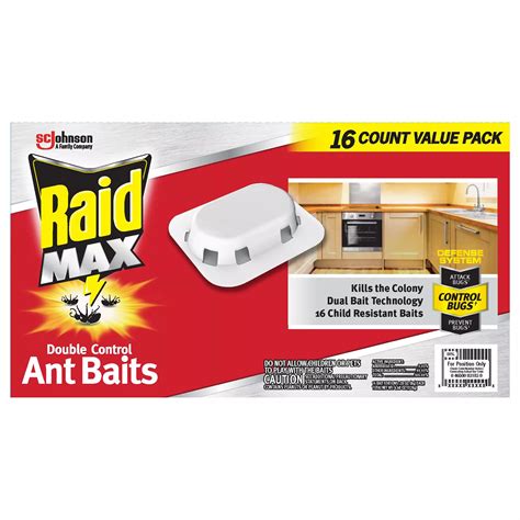Raid Max Double Control Ant Baits, 2 pk./8 ct. | BJ's Wholesale Club