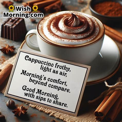 Good Morning Coffee Poems to Savor a Delightful Start - Wish Morning
