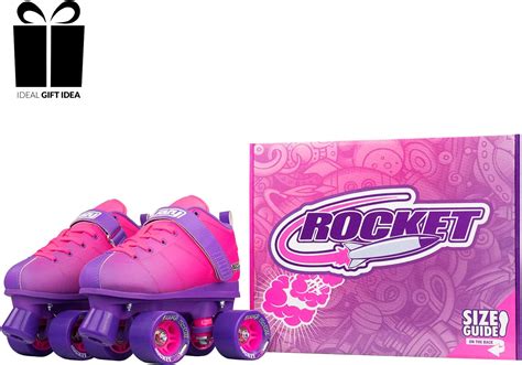 Buy Crazy Skates Rocket Roller Skates - Quad Skates for Men and Women ...