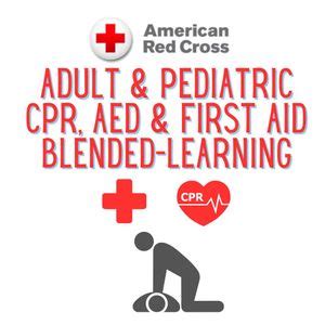 American Red Cross Adult & Pediatric CPR, AED & First Aid Blended ...