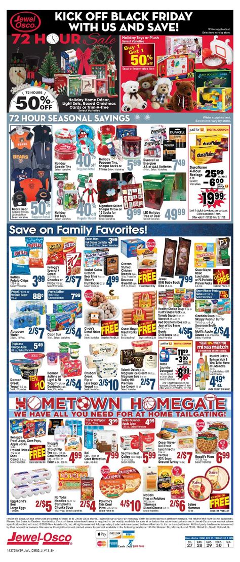 Jewel Osco Weekly Ad Jewel 3 Day Sale