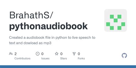 Python Speech to Text Offline GitHub 的图像结果
