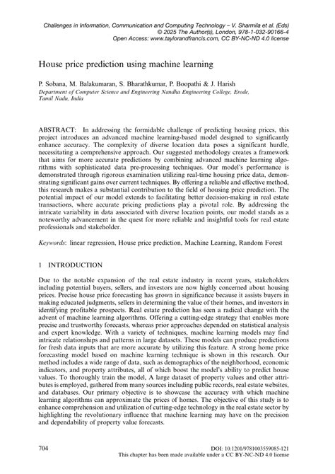 House Price Prediction Using Machine Learning 的图像结果