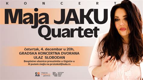 Maja Jaku Quartet , Bulevar Cara Lazara 67, Novi Sad, Serbia, 4 ...