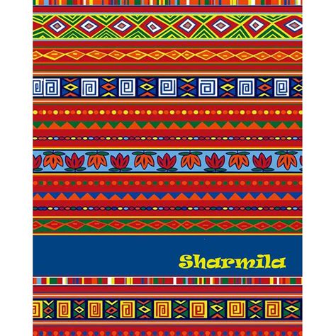 Blue Aztec Hardbound Notebook – Cupik Design India