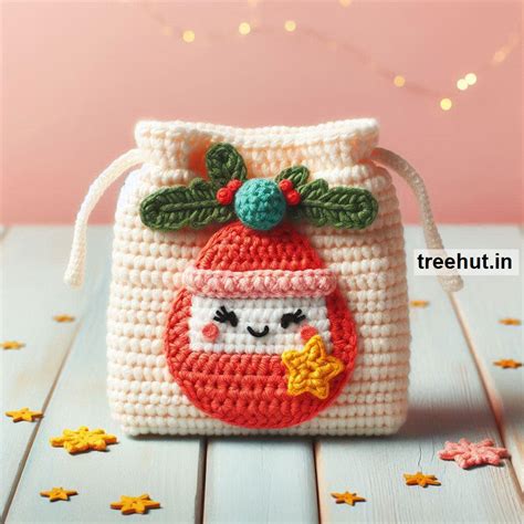 Crochet Christmas Gift Bag Ideas