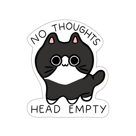 No thoughts head empty – Artofit