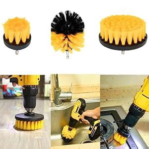 ICYLIFE 3 Different Electric Bathroom Cleaning Brush For Floors ...