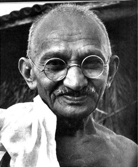 Portrait of Mohandas Karamchand Gandhi - 1940s - Old Indian Photos