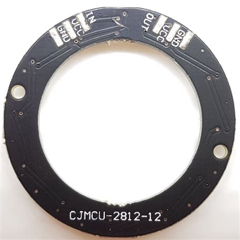 WS2812 RGB LED Ring – ThinkRobotics.com