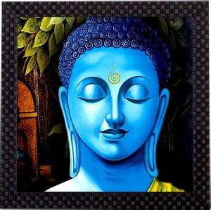 Craft Junction Lord Gautam Buddha Art Print Design Matt Textured UV For ...