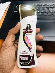 Buy Meera Anti-Dandruff Shampoo, With Small Onion and Fenugreek, 180 ml ...