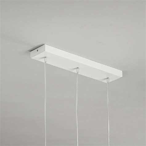 Chandelier with 3 Diffusers in Transparent Blown Glass