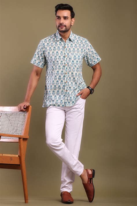 Buy Men Shirts Online, Men Shirts Manufacturers in Jaipur - Shuddhistore