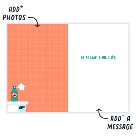 Solid #2 Toilet Humor Funny Birthday eCard - eCards | Hallmark