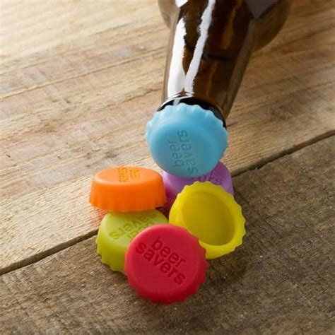YTM Silicone Rubber Bottle Caps (Pack of 6) - Reusable for Home Brewing ...