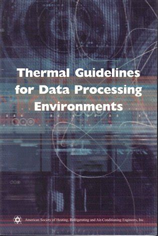 Buy Thermal Guidelines for Data Processing Environments Book Online at ...